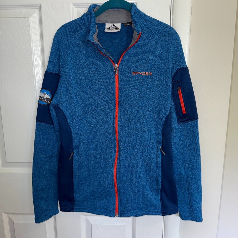 Spyder Men's Empire Full-Zip Jacket Blue Size M‎